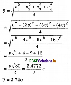 RBSE Class 11 Physics Important Questions Chapter 13 Kinetic Theory 48