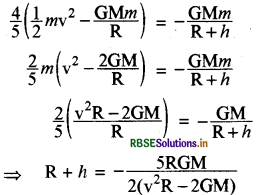 RBSE Solutions for Class 11 Physics Chapter 8 गुरुत्वाकर्षण 22