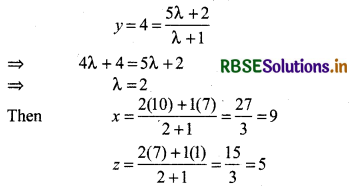 RBSE Class 11 Maths Important Questions Chapter 12 Introduction to three Dimensional Geometry 10