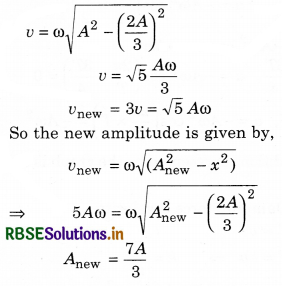 RBSE Class 11 Physics Important Questions Chapter 14 Oscillations 45