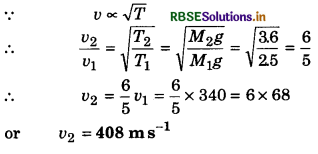 RBSE Class 11 Physics Important Questions Chapter 15 Waves 40