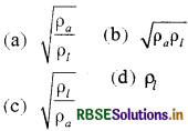 RBSE Class 11 Physics Important Questions Chapter 10 तरलों के यांत्रिकी गुण 18