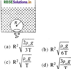RBSE Class 11 Physics Important Questions Chapter 10 तरलों के यांत्रिकी गुण 19