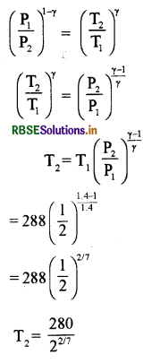 RBSE Class 11 Physics Important Questions Chapter 12 ऊष्मागतिकी 71