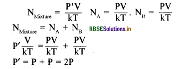 RBSE Class 11 Physics Important Questions 13 अणुगति सिद्धांत 9