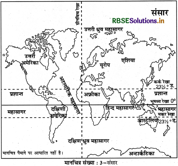 Class 8 Hamara Rajasthan Map Related Questions in Hindi 3