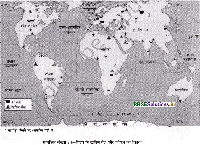 Class 8 Hamara Rajasthan Map Related Questions in Hindi 5